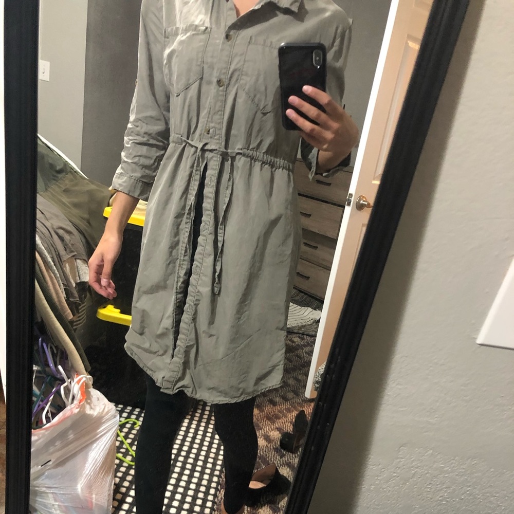 Green dress